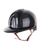 Casque Kep Italia E-Light Carbon Polo Noir Beige Jugulaire