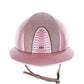 Kep Italia Paardrijhelm Cromo 2.0 Diamond Polo Klep Roze Swarovski Frame Galassia Pink Insert