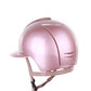 Kep Italia Paardrijhelm Cromo 2.0 Diamond Polo Klep Roze Swarovski Frame Galassia Pink Insert