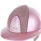 Kep Italia Paardrijhelm Cromo 2.0 Diamond Polo Klep Roze Swarovski Frame Galassia Pink Insert