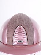 Kep Italia Paardrijhelm Cromo 2.0 Diamond Polo Klep Roze Swarovski Frame Galassia Pink Insert