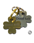 LJ Leathers Good Luck klavertje 4 hangertje