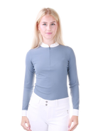 Samshield Wedstrijdshirt Lange Mouwen Dames Louisella Dusty Blue