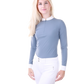 Samshield Chemise de Compétition à Manches Longues Femme Louisella Dusty Blue