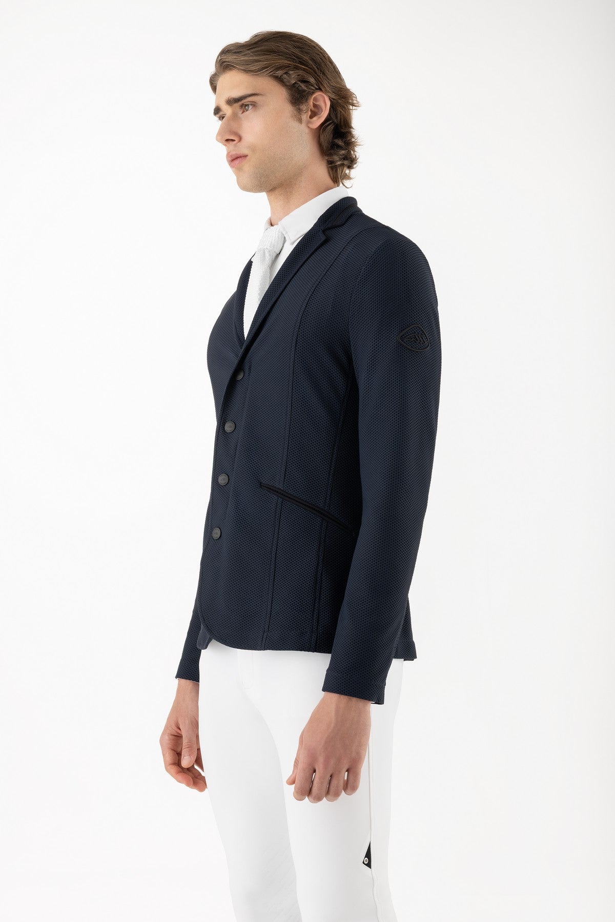 Equiline Wedstrijdjas Heren Mesh Eqcargiac Blauw Blauw