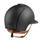 Casque Kep Italia Cromo 2.0 Matt Noir Beige Jugulaire
