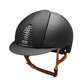 Casque Kep Italia Cromo 2.0 Matt Noir Beige Jugulaire