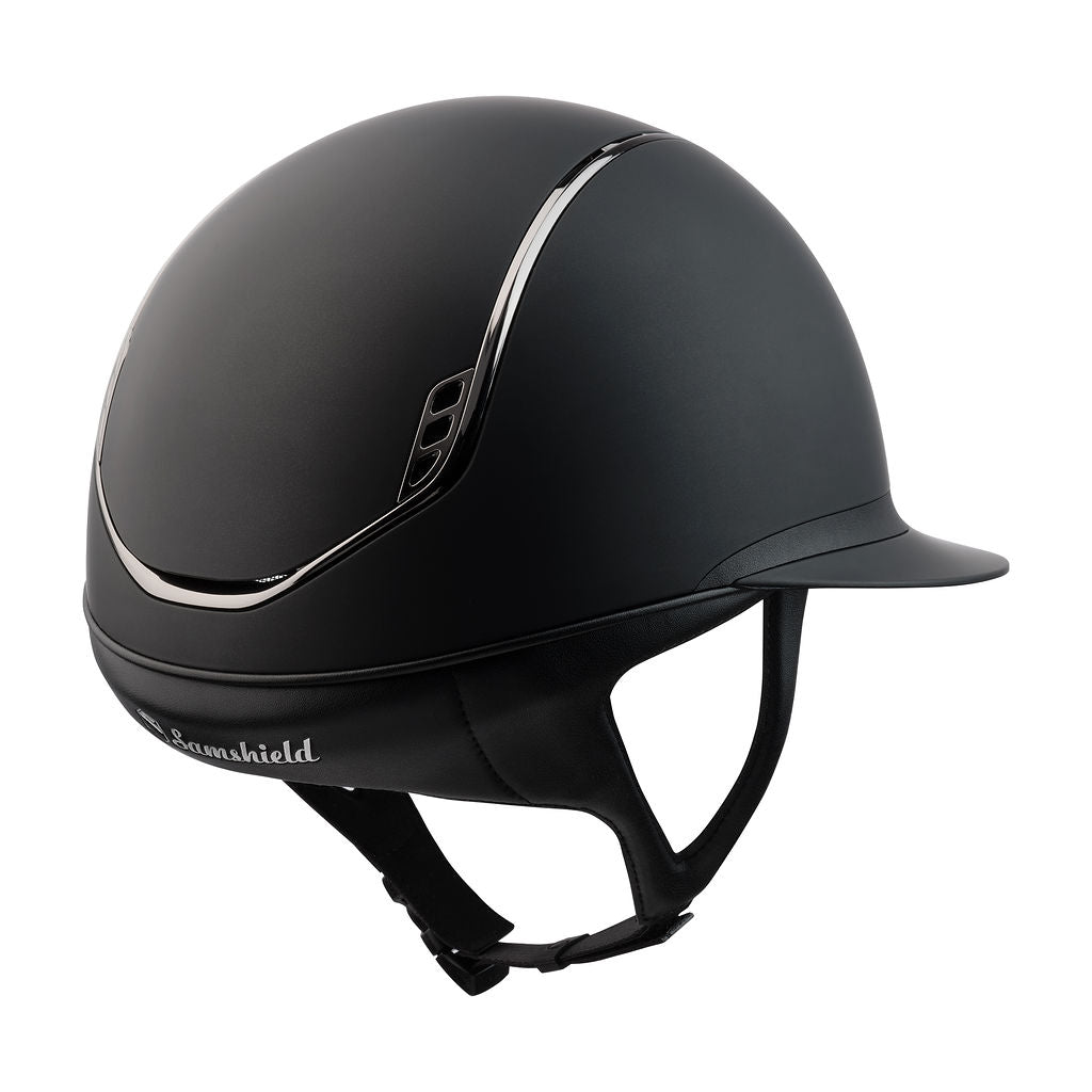 Samshield 2.0 Casque d'équitation Miss Shield Shadowmatt Noir