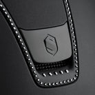 Samshield 2.0 Paardrijhelm Miss Shield Shadowmatt 300 crystals Zwart