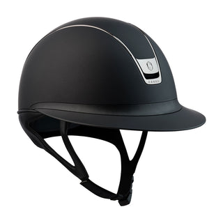 Samshield 2.0 Casque d'équitation Miss Shield Shadowmatt 5 cristaux Noir