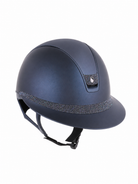 Samshield 2.0 Paardrijhelm Miss Shield Shadowmatt Navy Crystal Blazon FB Paradise Shine Navy