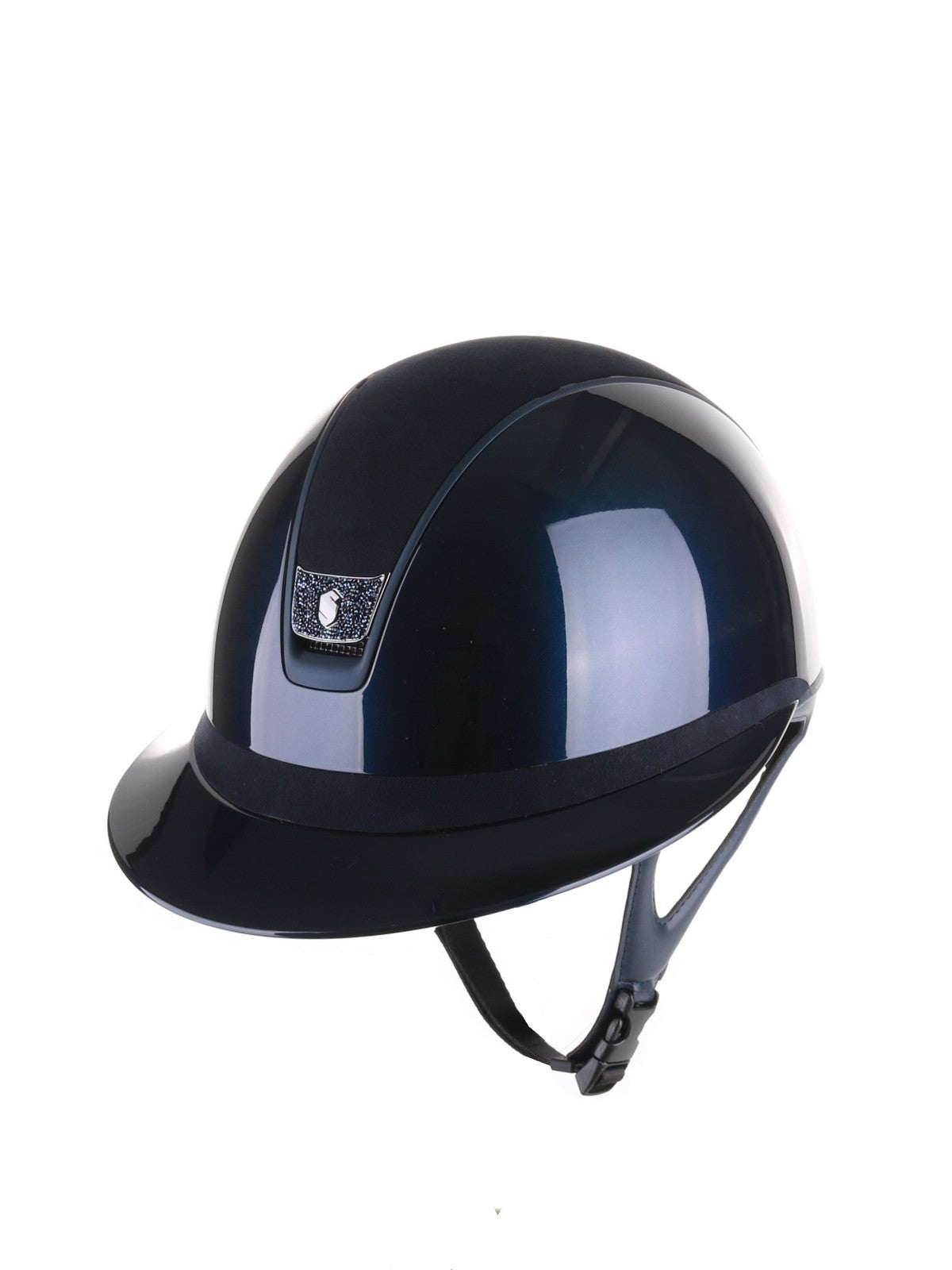 Samshield 2.0 Casque d'équitation Miss Shield Shadowglossy Ultra Fine Rock Blazon Navy