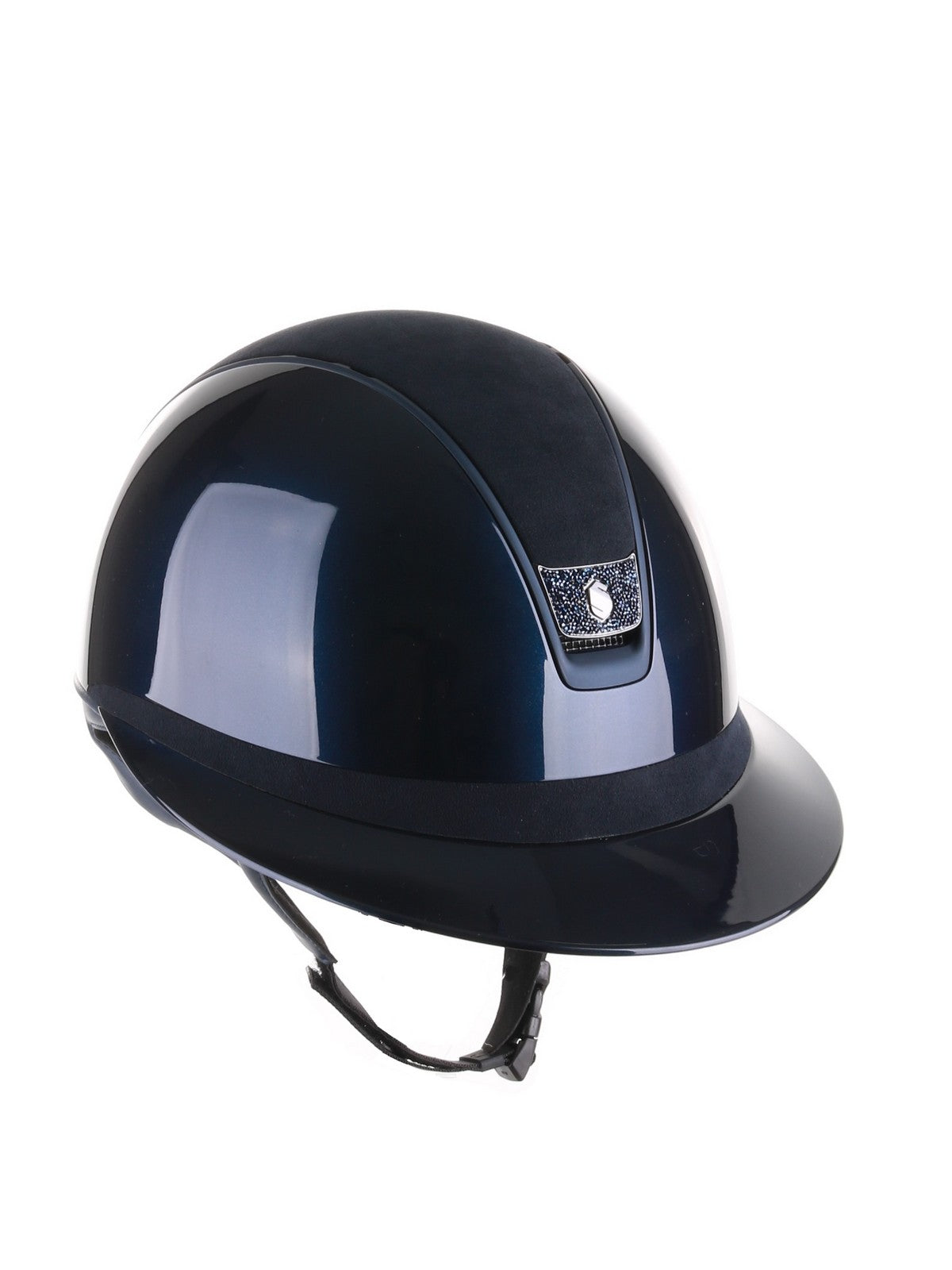 Samshield 2.0 Casque d'équitation Miss Shield Shadowglossy Ultra Fine Rock Blazon Navy