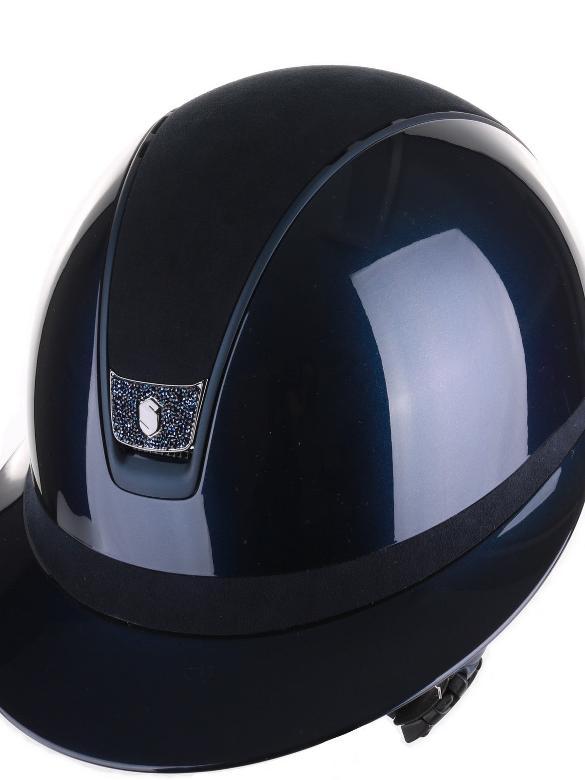 Samshield 2.0 Casque d'équitation Miss Shield Shadowglossy Ultra Fine Rock Blazon Navy