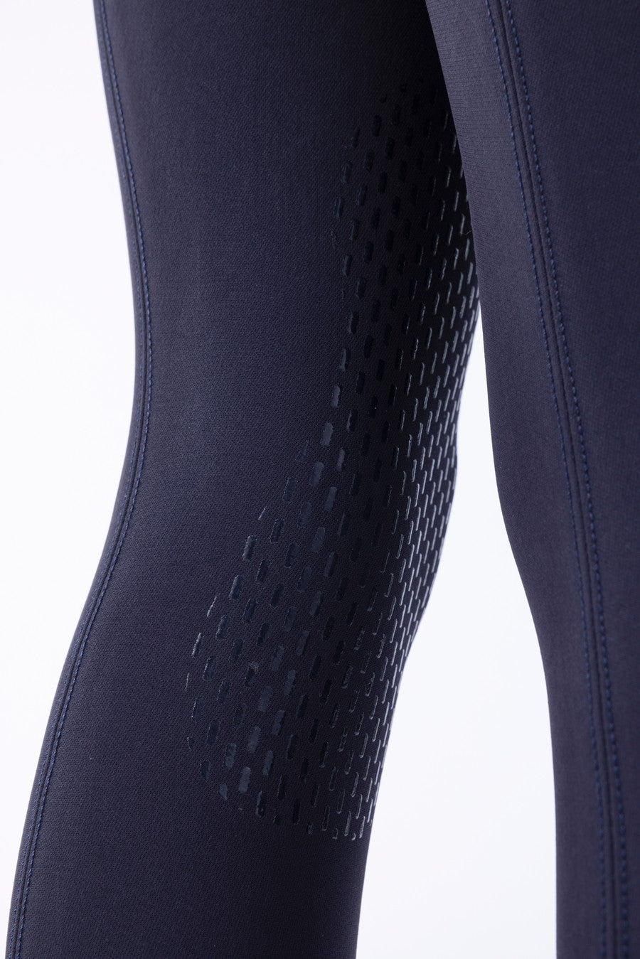 Pantalon d'équitation pour garçons avec grip aux genoux Jhoank bleu