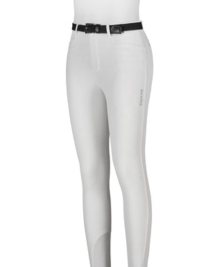 Equiline pantalon d'équitation filles genoux grip Jinak blanc