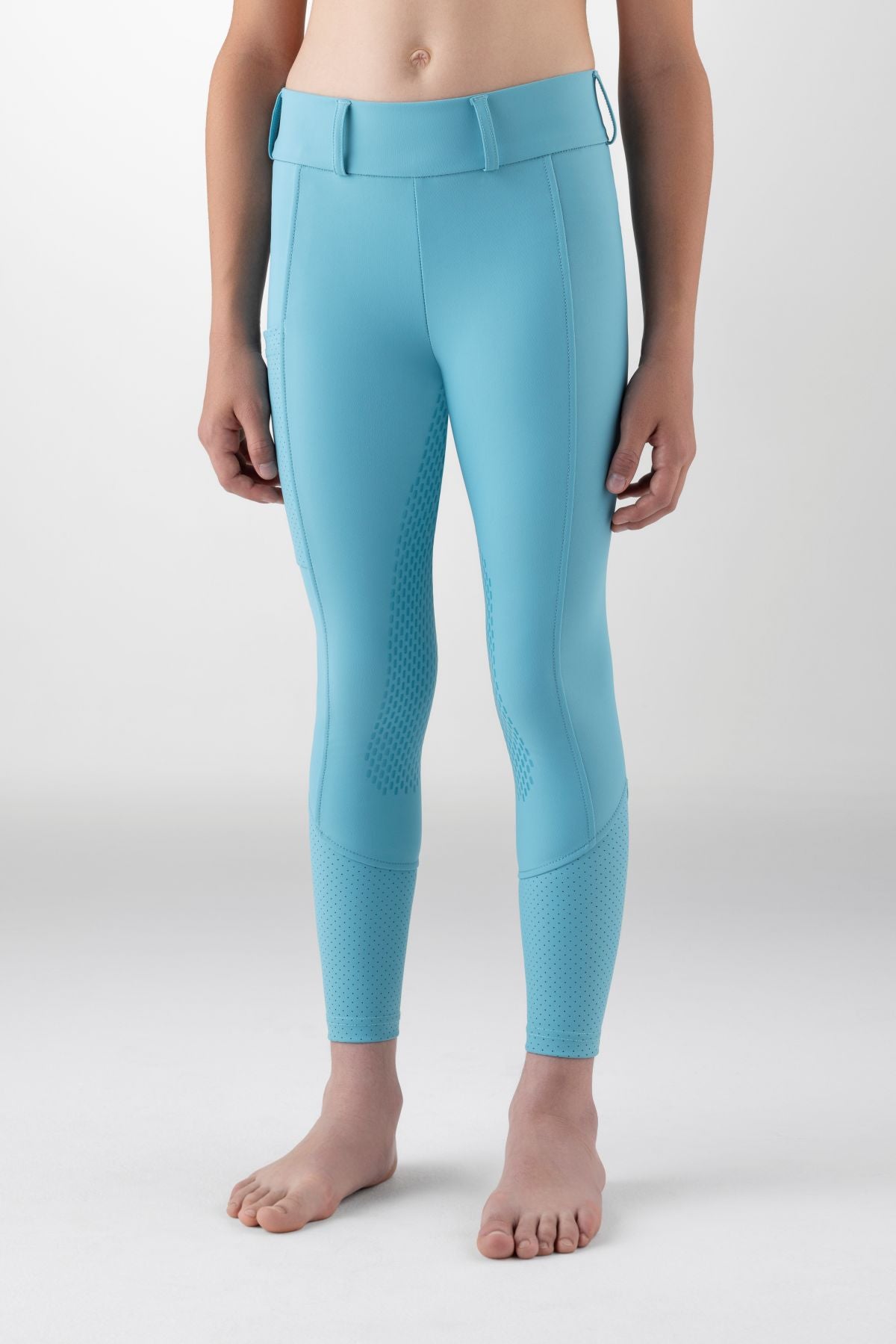 Equiline paardrijlegging unisex junior full grip Gingef Aquarelle
