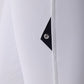 Pantalon d'équitation pour femmes Equiline avec grip aux genoux Cornek blanc