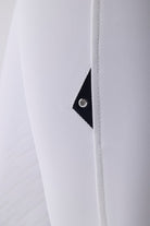 Equiline rijbroek dames knie grip Cornek wit