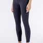 Pantalon d'équitation pour femmes Equiline avec grip aux genoux Cornek navy