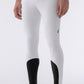 Equiline pantalon d'équitation homme genoux grip Albertk blanc