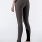 Pantalon d'équitation Equiline femme pleine adhérence taille haute Crystalef Marsh