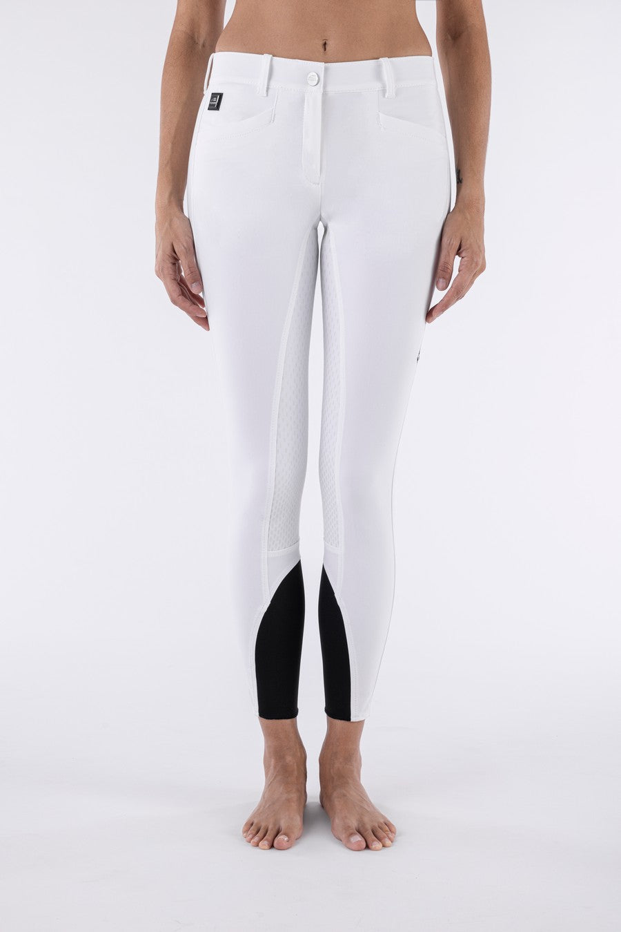 Equiline pantalon d'équitation femme full seat X-Grip Cedar blanc