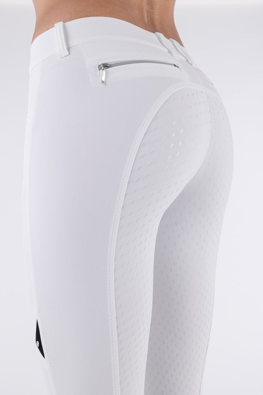 Equiline pantalon d'équitation femme full seat X-Grip Cedar blanc