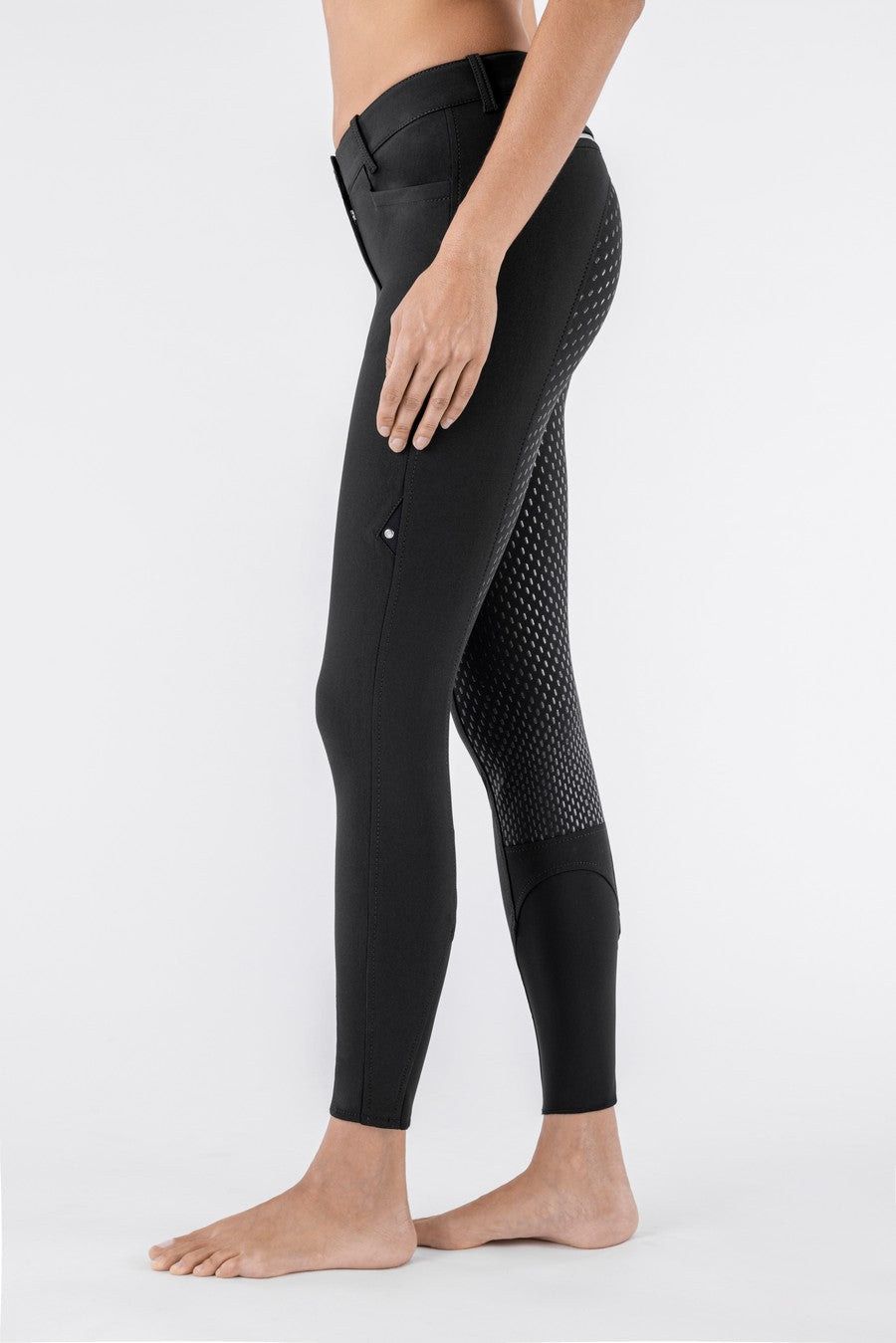 Equiline pantalon d'équitation femme full seat X-Grip Cedar noir