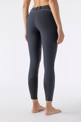 Equiline pantalon d'équitation femme genoux grip Ash bleu