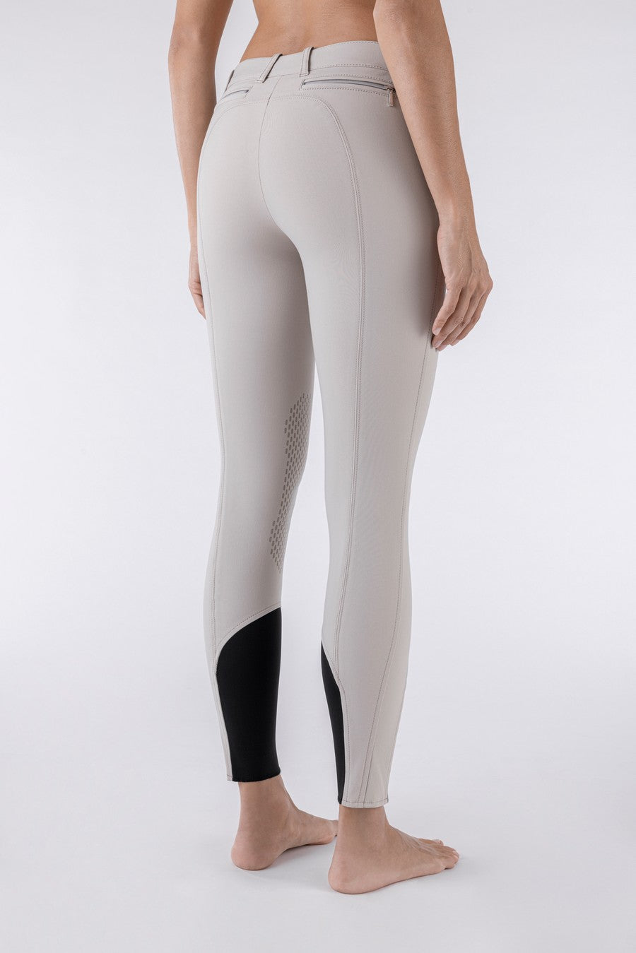 Equiline pantalon d'équitation femme genoux grip Ash beige