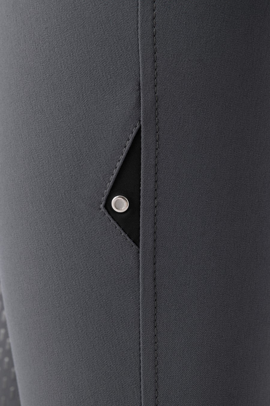 Equiline pantalon d'équitation femme genoux grip Ash gris