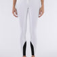 Pantalon d'équitation pour femmes Equiline full grip taille haute Arlette blanc