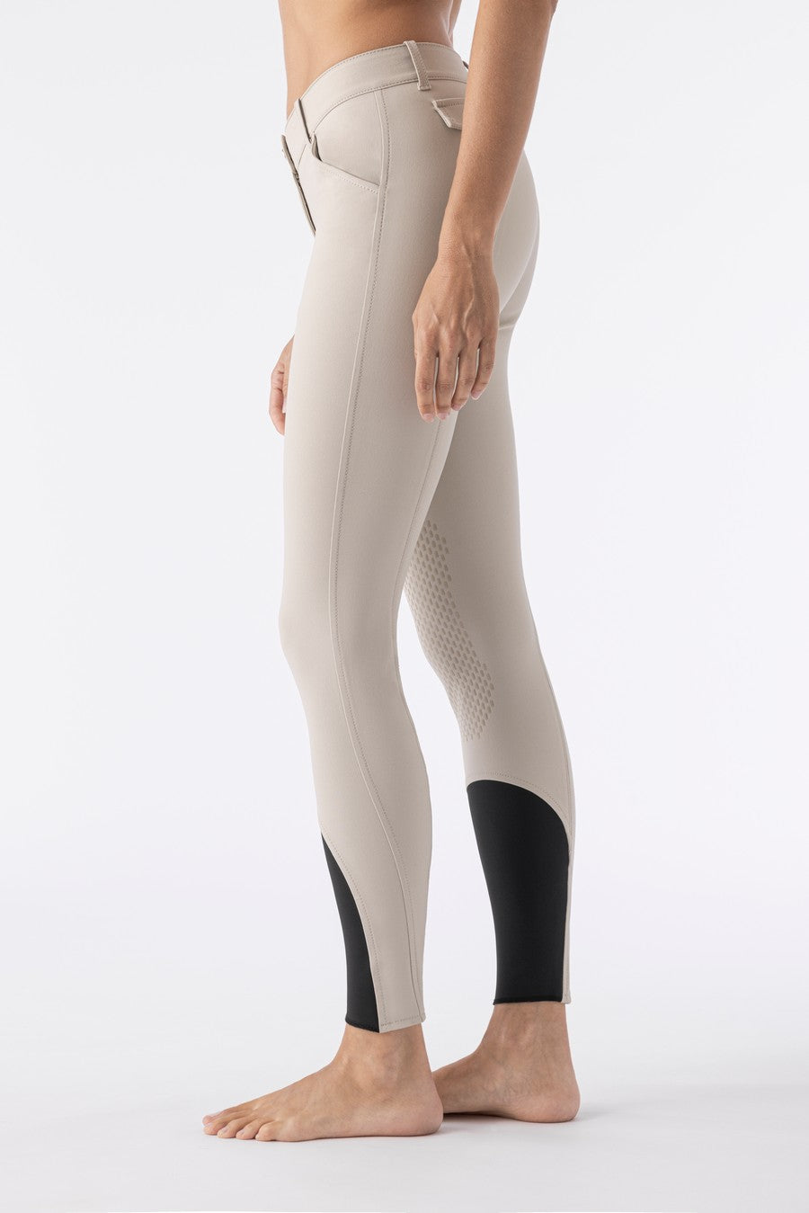 Equiline pantalon d'équitation femme genoux grip Bice beige