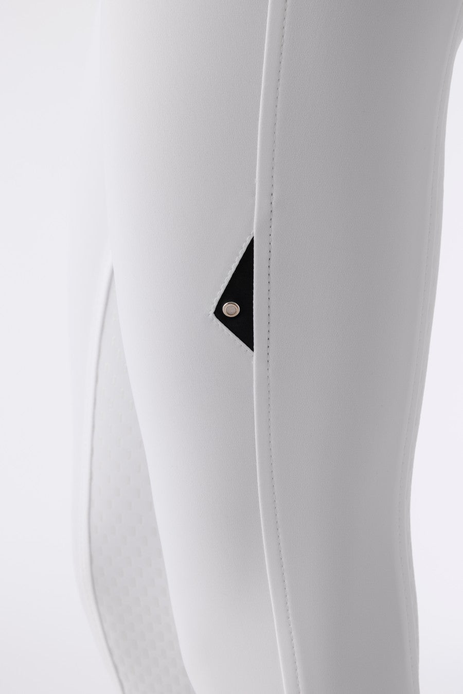 Equiline pantalon d'équitation femmes full grip taille haute Adellek Blanc