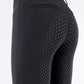 Equiline pantalon d'équitation femme full grip taille haute Adellek Noir