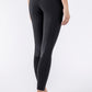 Equiline pantalon d'équitation femme full grip taille haute Adellek Noir
