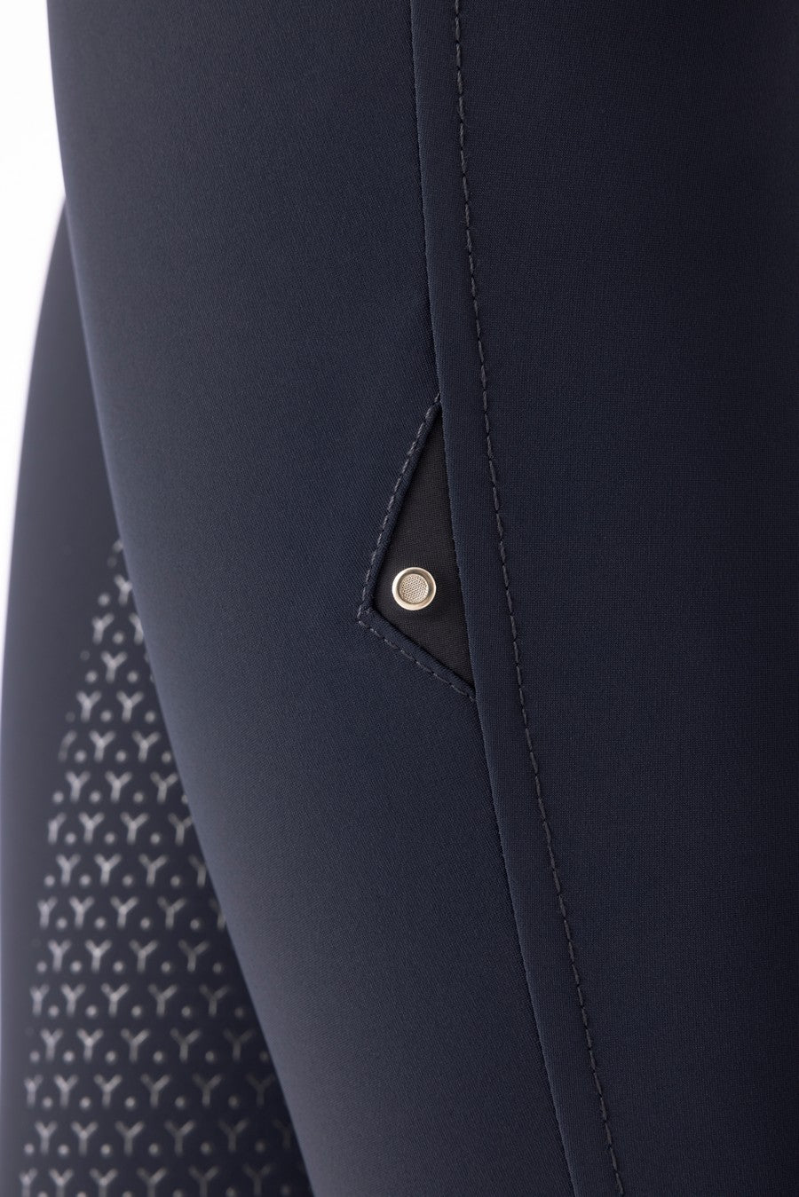 Equiline pantalon d'équitation femme full grip Ceriek Navy