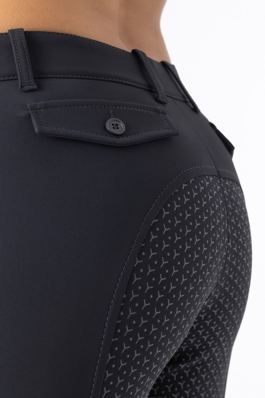 Equiline pantalon d'équitation femme full grip Ceriek Navy