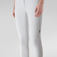 Equiline pantalon d'équitation d'hiver pour femmes taille haute full grip Coriafh Blanc