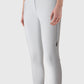 Equiline pantalon d'équitation d'hiver pour femmes taille haute avec grip aux genoux Coriakh Blanc