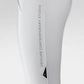 Equiline pantalon d'équitation d'hiver pour femmes taille haute full grip Coriafh Blanc