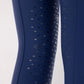 Pantalon d'équitation Equiline Winter Knee Grip Femme Cornek Logo Navy Peony