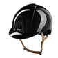 Kep Italia Paardrijhelm Smart Nova Polish Zwart Beige Kinband