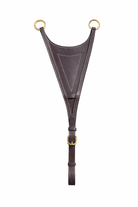 LJ Leathers Pro Selected Heritage Dichte Bib Martingaalvork bruin-goud Full