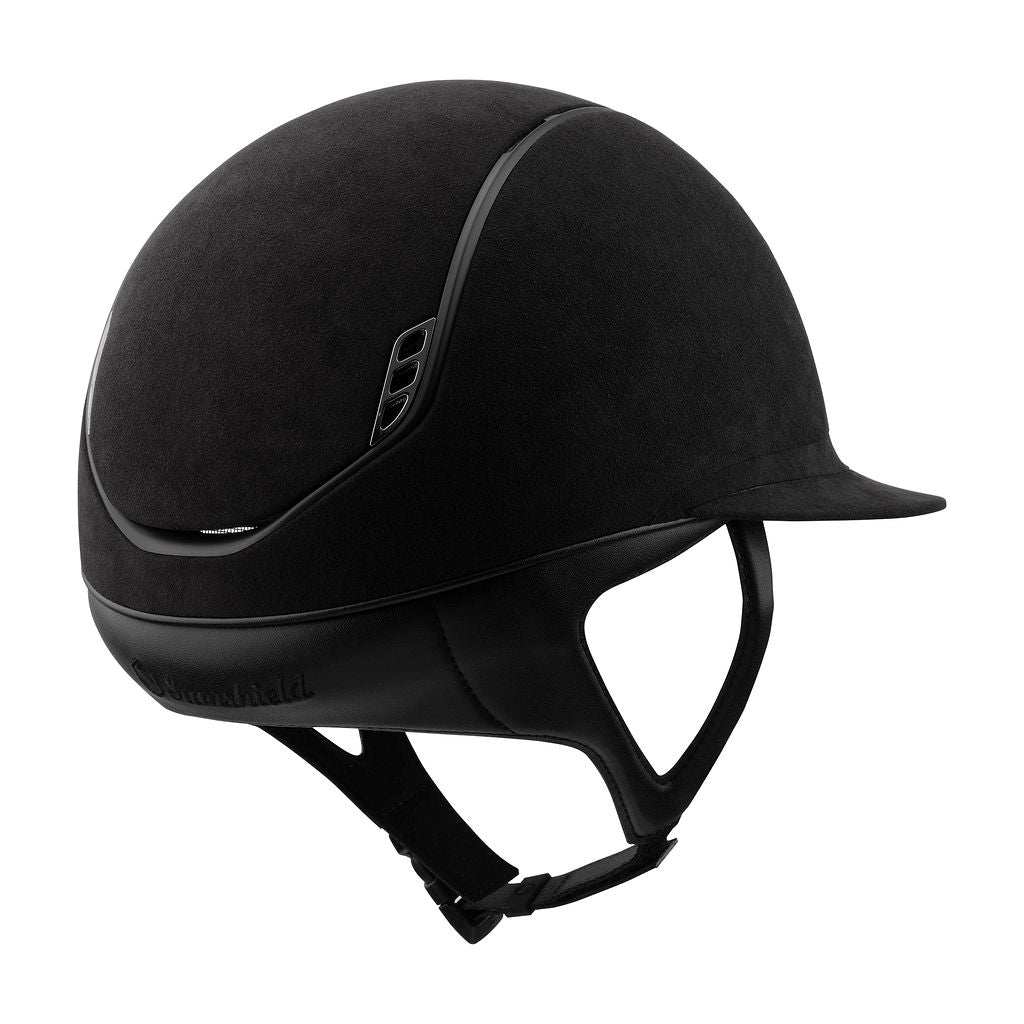 Samshield 2.0 Casque d'équitation Miss Shield Premium Noir