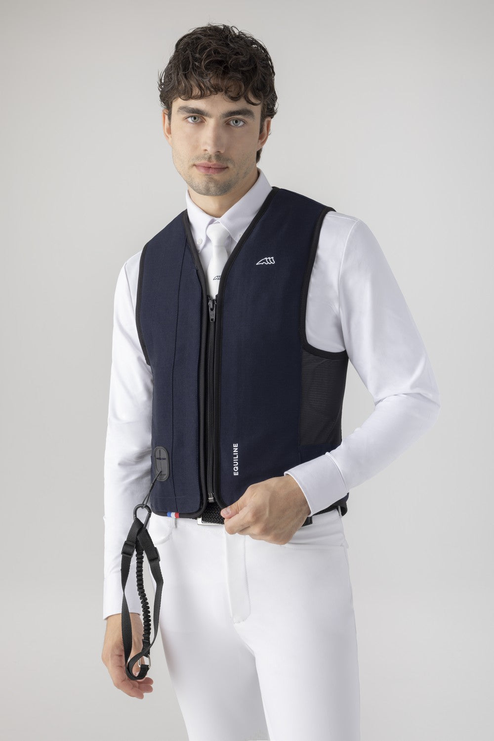 Veste airbag unisexe Equiline Belair Navy