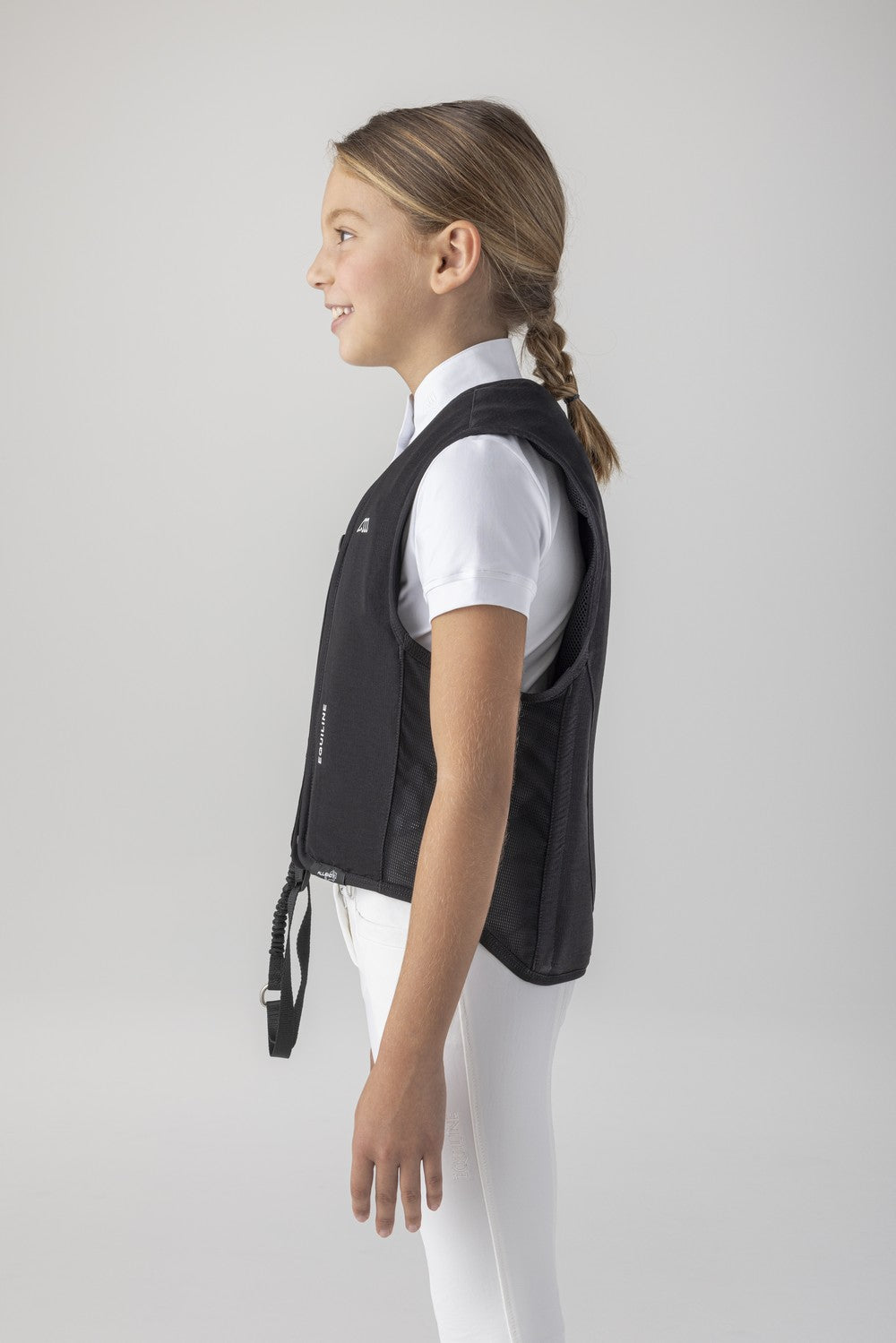 Gilet airbag Equiline Enfants Noir