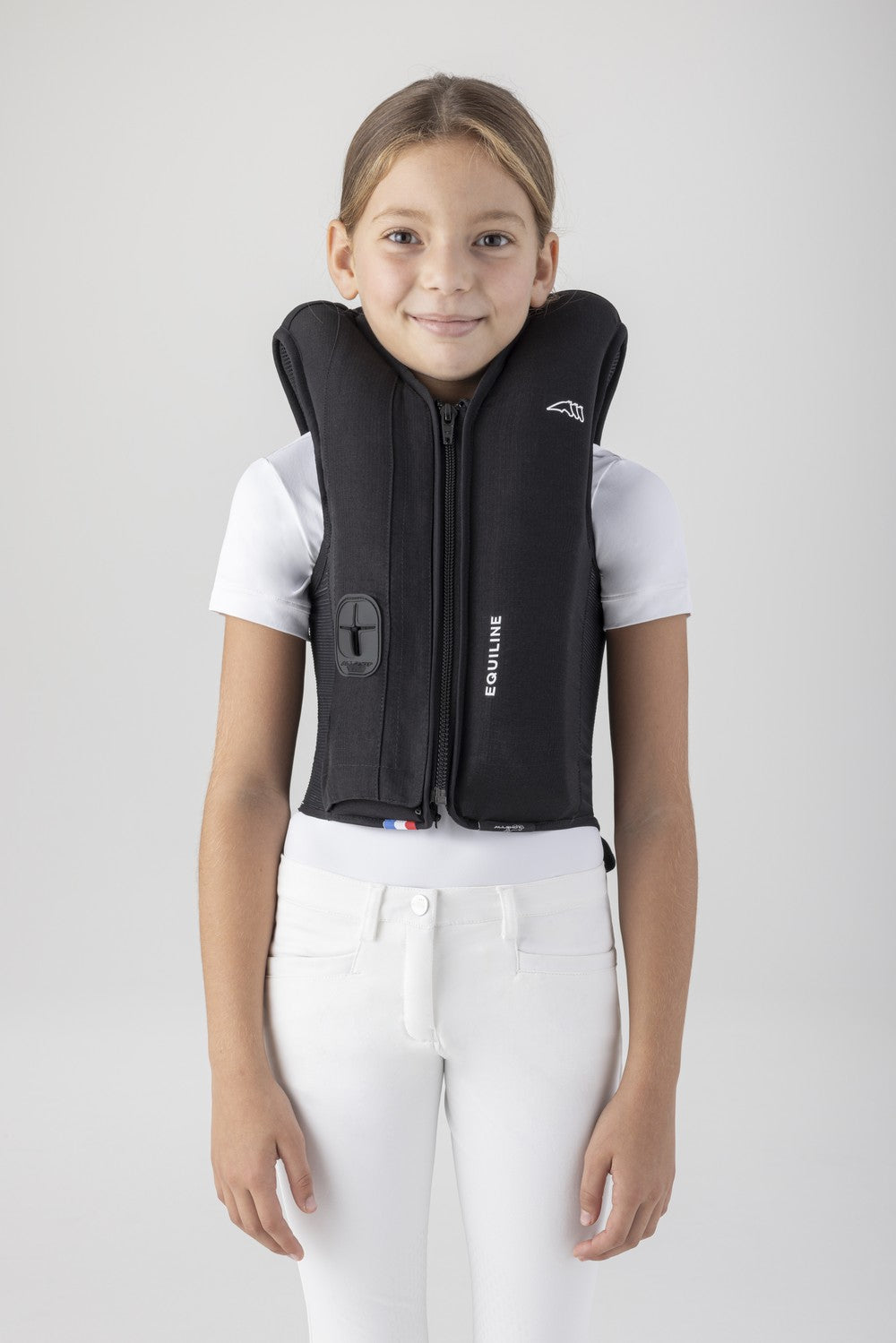 Gilet airbag Equiline Enfants Noir