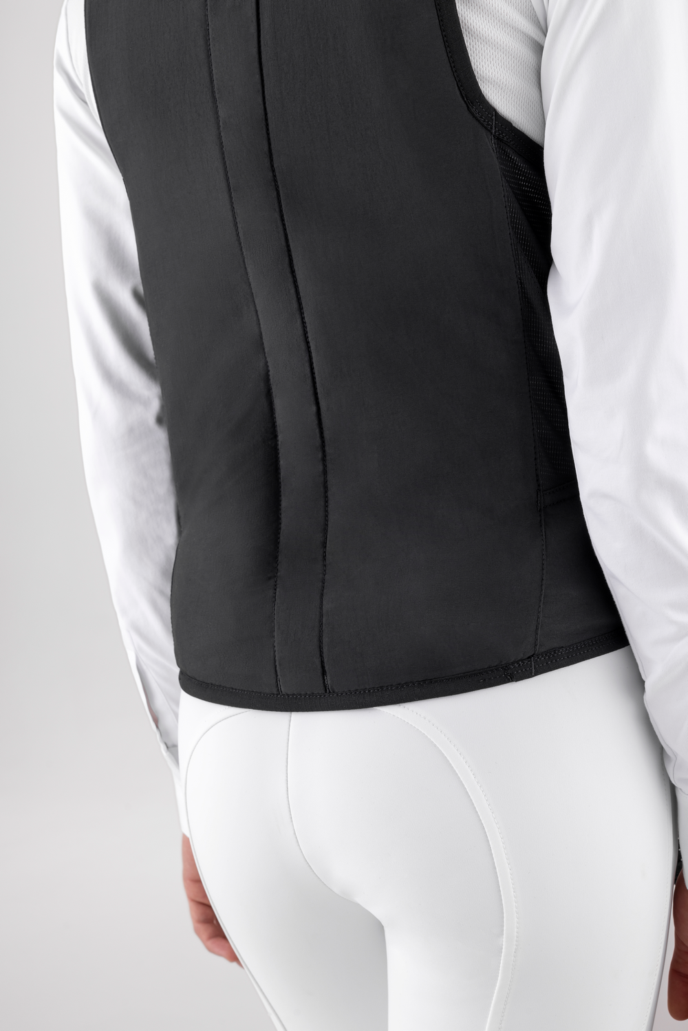 Veste airbag unisexe Equiline Eclair Noir